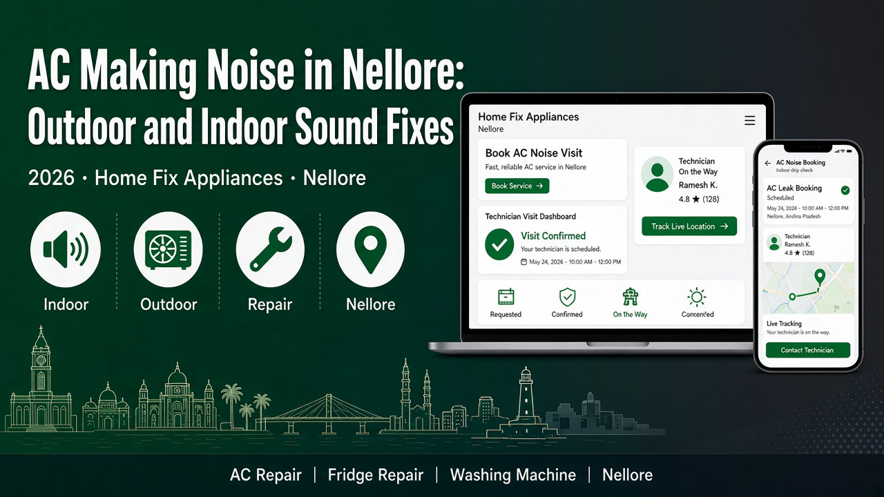 AC making noise Nellore — Home Fix Appliances Nellore blog 2026