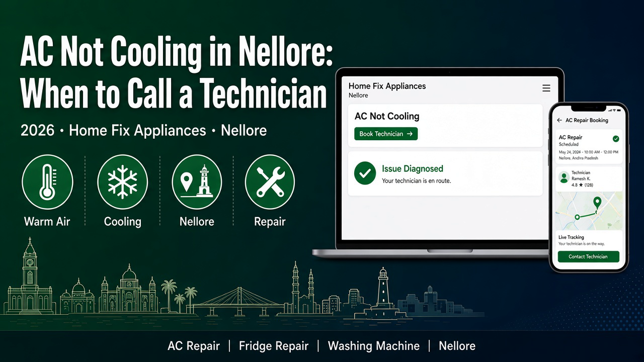 AC not cooling Nellore — Home Fix Appliances Nellore blog 2026