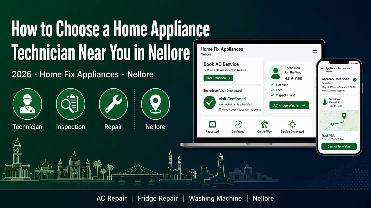 appliance technician Nellore — Home Fix Appliances Nellore blog 2026